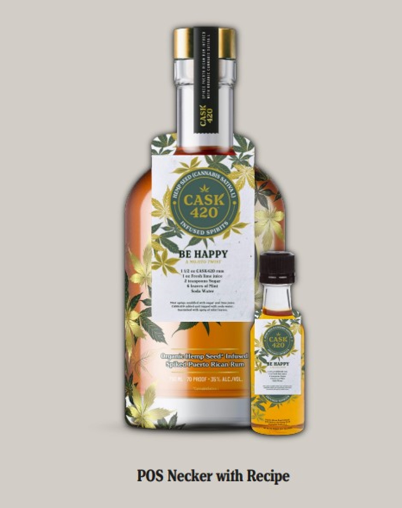 Cask 420 Rum Bottles